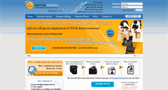Desktop Screenshot of cvresumewritingservices.org